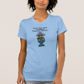 Meer chocolade-Humor T-shirt (Voorkant)