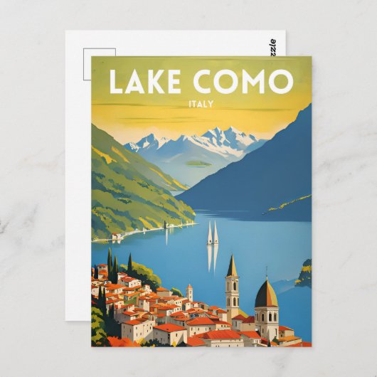 Meer Como Briefkaart (Voorkant / Achterkant)