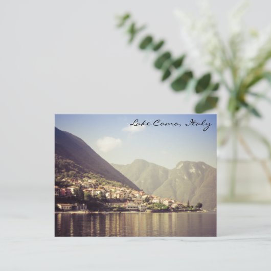 Meer Como, Italië, Briefkaart (Staand voorkant)