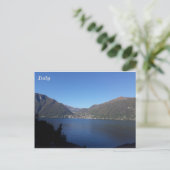 Meer Como, Italië Briefkaart (Staand voorkant)
