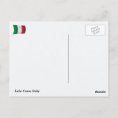 Meer Como, Italië Briefkaart (Achterkant)