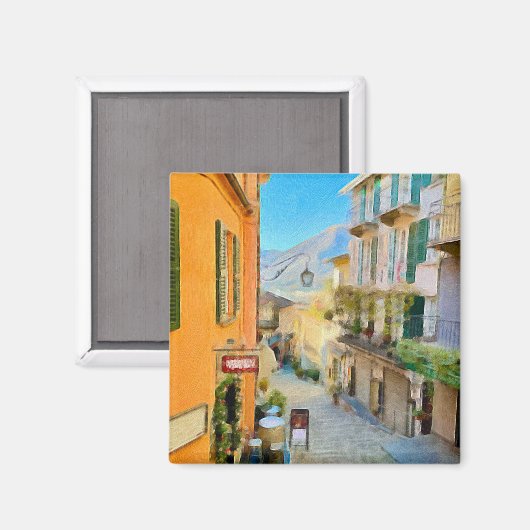 Meer Como Italië Magneet (Voorkant / Achterkant)