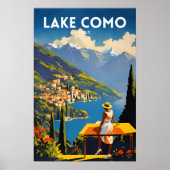 Meer Como Italië Poster (Voorkant)