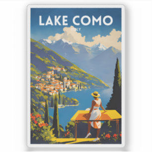 Meer Como Italië Sticker