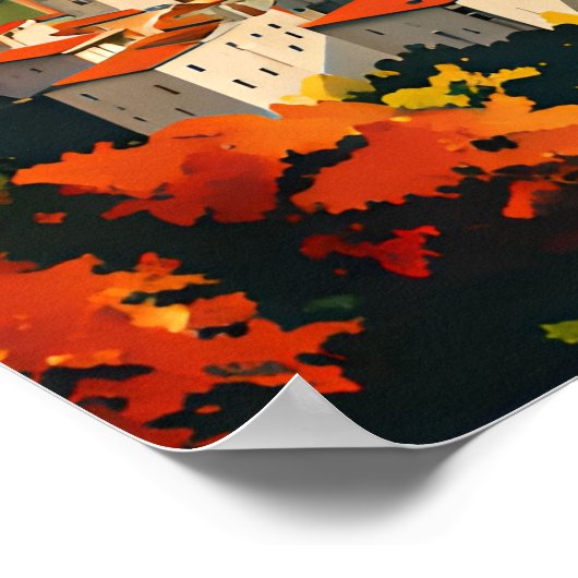 Meer Como Poster (Hoek)