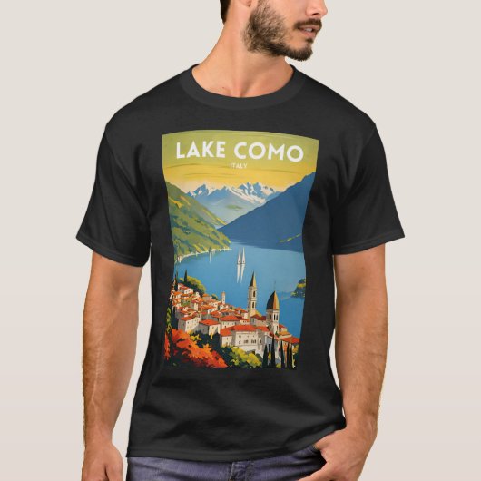 Meer Como T-shirt (Voorkant)