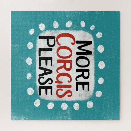 Meer Corgis Please Jigsaw Puzzle Legpuzzel (Horizontaal)