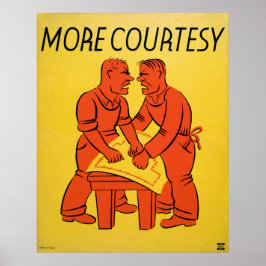 Meer Courtesy WPA Poster