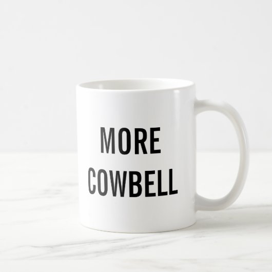 Meer Cowbell Coffee-Mok Koffiemok (Rechts)