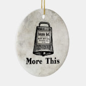 Meer Cowbell Keramisch Ornament (Rechts)