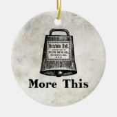 Meer Cowbell Keramisch Ornament (Voorkant)