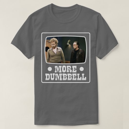 Meer Cowbell Meer Dumbbell T-shirt (Design voorkant)