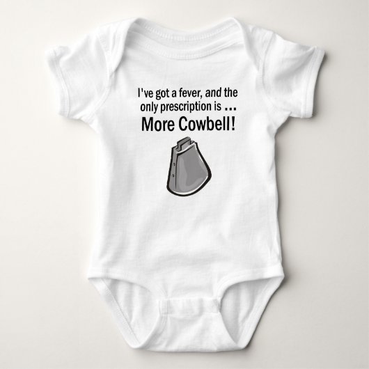 Meer Cowbell! Romper (Voorkant)