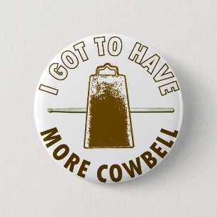 MEER COWBELL RONDE BUTTON 5,7 CM