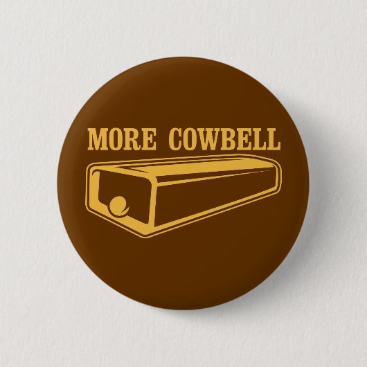 Meer Cowbell Ronde Button 5,7 Cm (Voorkant)