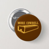 Meer Cowbell Ronde Button 5,7 Cm (Voorkant /achterkant)
