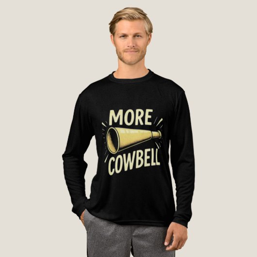 Meer Cowbell - SNL Sketch Tri-Blend Shirt (Voorkant)