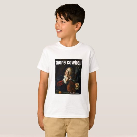 Meer Cowbell T-shirt (Voorkant volledig)