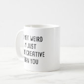 Meer creatief koffiemok (Voorkant links)