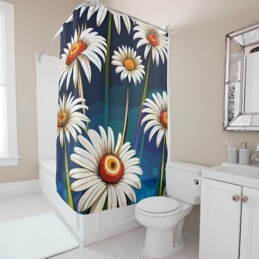 Meer Dagen: Floral Fun en Joy Douchegordijn (In situ)