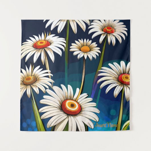 Meer Dagen: Floral Fun en Joy Wandkleed (Voorkant)