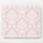 MEER DAMASK IN WIT EN BLUSH PINK MUISMAT (Voorkant)