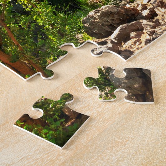 meer dan 250 stuks paradise Herfsten Waterfall Jig Legpuzzel (Zijkant)