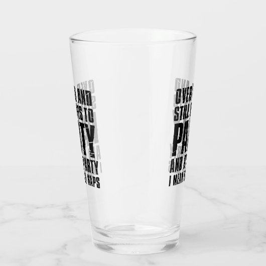 Meer dan 50 en nog steeds van partij glas (Rechts)