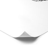 Meer dan 50 met een aanraking van het Poster van b (Hoek)