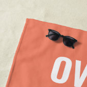 Meer dan 65 jaar en het is grappig dat deze dag ge strandlaken (In situ)