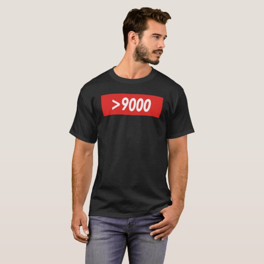MEER DAN 9000 hoogste geïnspireerd T-shirt (Voorkant volledig)