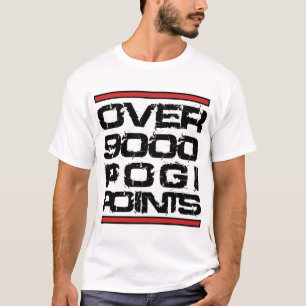 Meer dan 9000 Pogi-punten T-shirt