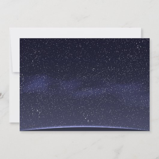 Meer dan al de STars-Engagement Partij nodigt uit Kaart (Achterkant)