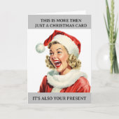 Meer dan alleen een kerstkaart kaart (Voorkant)