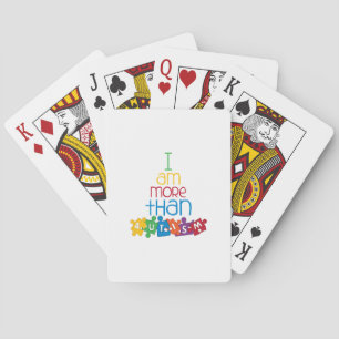 Meer dan autisme pokerkaarten