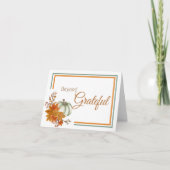 Meer dan dankbaar bedankkaart (Voorkant)