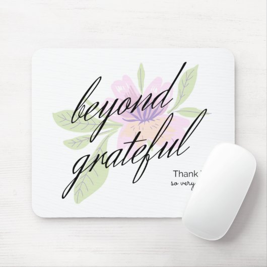 meer dan dankbaar muismat (Met muis)