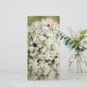 Meer Dan Dankbare Hoge Platte Bedankkaarten Bedankkaart (Staand voorkant)