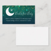 Meer dan de Boeken van het Baby shower van de maan Visitekaartje (Voorkant / Achterkant)