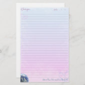 Meer dan de wereld is groot briefpapier (Voorkant / Achterkant)