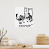 Meer dan een aap bekijken op een hervat poster (Keuken)