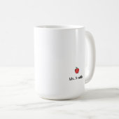 Meer dan een docent Echt gewaardeerd Gepersonalise Koffiemok (Voorkant rechts)