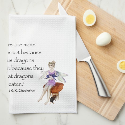 Meer dan een echte keukenhanddoek (Quarter Fold)