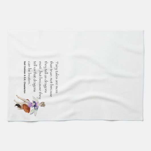 Meer dan een echte keukenhanddoek (Horizontaal)