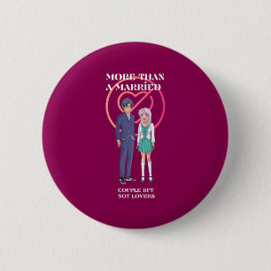 Meer dan een gehuwd paar, maar geen overblijfselen ronde button 5,7 cm