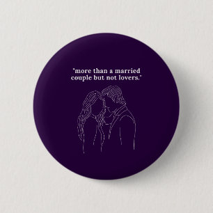 Meer dan een gehuwd paar, maar geen overblijfselen ronde button 5,7 cm