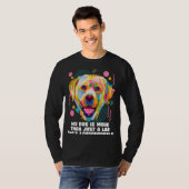 Meer dan een Laboratorium schept labradorable Labr T-shirt (Voorkant volledig)