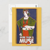 Meer dan een muze briefkaart (Voorkant / Achterkant)