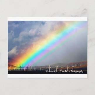 Meer dan een regenboog. briefkaart