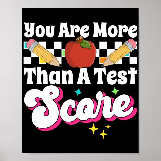 meer dan een testscoredag zijn poster (Voorkant)